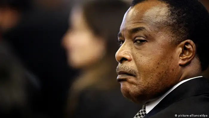 Kongo Präsident Denis Sassou-Nguesso (picture-alliance/dpa)