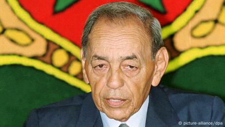 Marokko König Hassan II Fernsehansprache in Rabat