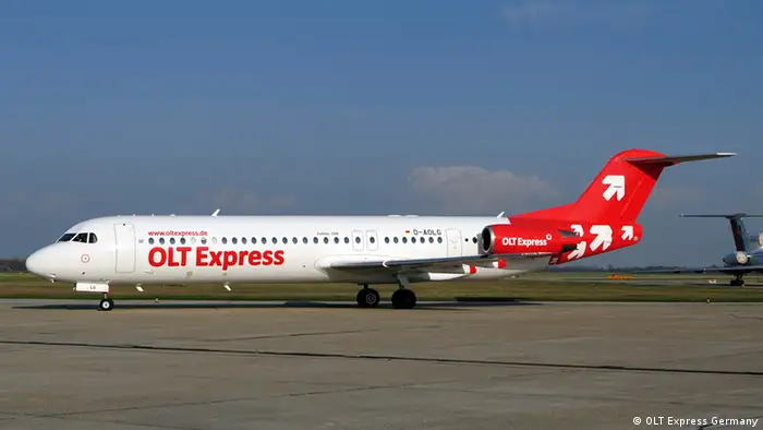 Pressebilder Fluggesellschaft OLT Express: neue Flugverbindungen zwischen Deutschland und Polen. *** eingestellt im Juli 2012