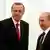 Президенты Турции и РФ Реджеп Тайип Эрдоган и Владимир Путин (фото из архива)