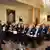 Toni Bler duke folur në takimin e ministrave të finanacave të G8 në Londër