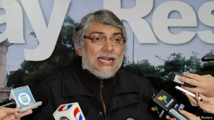 Paraguay Ex Präsident Fernando Lugo (Reuters)
