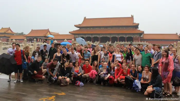 Bundesjugendorchester auf China Tournee