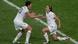 United States' Abby Wambach, left, congratulates United States' Alex Morgan after Morgan scored the opening goal during the final match between Japan and the United States at the Women?s Soccer World Cup in Frankfurt, Germany, Sunday, July 17, 2011. United States' Abby Wambach, left, congratulates United States' Alex Morgan after Morgan scored the opening goal during the final match between Japan and the United States at the Women?s Soccer World Cup in Frankfurt, Germany, Sunday, July 17, 2011.