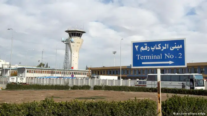 Syrien Damaskus Flughafen (picture-alliance/dpa)