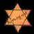 Ein gelber Juden-Stern mit der Aufschrift "Auvergnat" (Foto: DW)