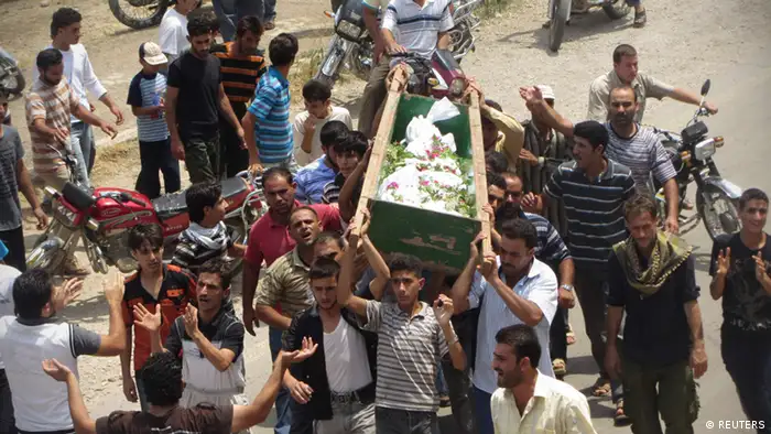 Khaled Saad Eddin Syrien Houla Beerdigung