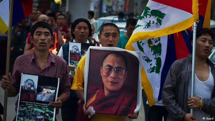 Selbstverbrennung Mönche Tibet Protest