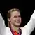 Britta Heidemann gana plata en esgrima, la primera medalla para Alemania.