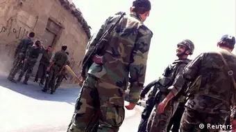 Syrien Bürgerkrieg Regierungstruppen bei Damaskus