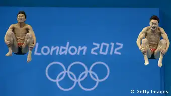 Olympia 2012 London Synchronspringen 3 Meter