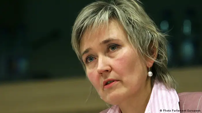 Marianne Mikko, député socialiste au Parlement estonien, se mobilise pour les femmes