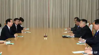 Nordkorea China Kim Jon Un Treffen mit Wang Jiarui