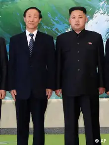 Nordkorea China Kim Jon Un Treffen mit Wang Jiarui