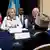 Treffen Hillary Clinton mit Somalis Präsident Sharif Sheikh Ahmed (Foto: AP)