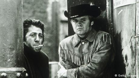 Still from 'Midnight Cowboy' with Dustin Hoffman and Jon Voight (Getty Images)
