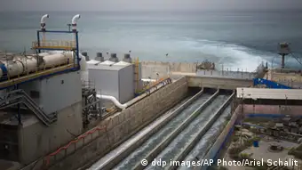 A view of a new desalination plant is seen in the city of Hadera, Israel, Sunday, May 16, 2010. Israel on Sunday dedicated a water desalination plant designed to help alleviate the country's chronic water shortage. The plant, on the mediterranean coast south of the port city of Haifa, is the third of five planned desalination facilities expected to provide two third of Israel's drinking water.