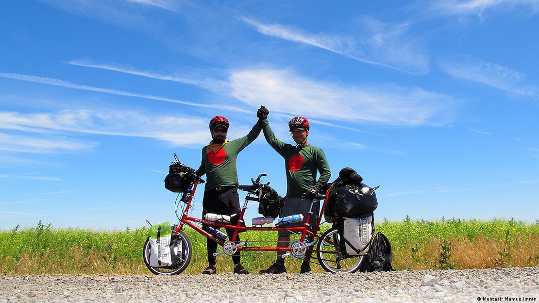 500 Meilen Radtour Bengali USA Muntasir Mamun Mohammad Ujjal Klimawandel Plastik Sammelaktion