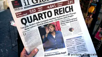 Italien Zeitung «Il Giornale» Quarto Reich