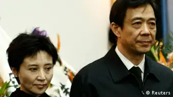 China Mordprozess Politiker Bo Xilai Gu Kailai