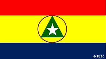Bandeira da FLEC, Frente de Libertação do Enclave de Cabinda