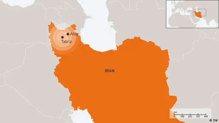 11.08.2012 DW Iran Erdbeben