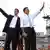 Der designierte Präsidentschaftskandidat der US- Republikaner, Romney (r.) und der Chef des Haushaltsausschusses des Repräsentantenhauses, Ryan, auf dem US-Kriegsschiff "Wisconsin" (Foto: rtr)
