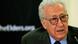 Diplomat Lakhdar Brahimi speaks with former U.S. President Jimmy Carter (not pictured) during a joint news conference in Khartoum in this May 27, 2012 file photo. Veteran Algerian diplomat Brahimi is expected to be named to replace Kofi Annan as the U.N.-Arab League joint special envoy for Syria barring a last-minute change, diplomats said on August 10, 2012. REUTERS/Mohamed Nureldin Abdallah/Files (SUDAN - Tags: POLITICS) Diplomat Lakhdar Brahimi speaks with former U.S. President Jimmy Carter (not pictured) during a joint news conference in Khartoum in this May 27, 2012 file photo. Veteran Algerian diplomat Brahimi is expected to be named to replace Kofi Annan as the U.N.-Arab League joint special envoy for Syria barring a last-minute change, diplomats said on August 10, 2012. REUTERS/Mohamed Nureldin Abdallah/Files (SUDAN - Tags: POLITICS)
