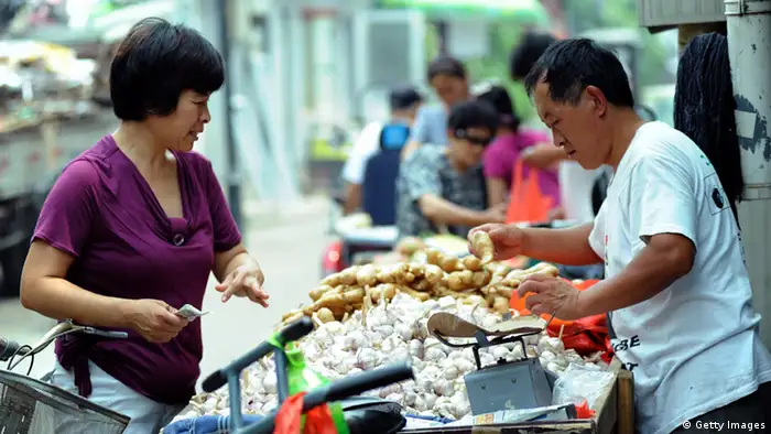 China Alltag normale Leute Menschen Markt Konsum Einkaufen