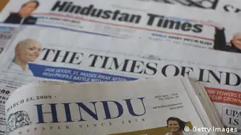 Indien Zeitungen