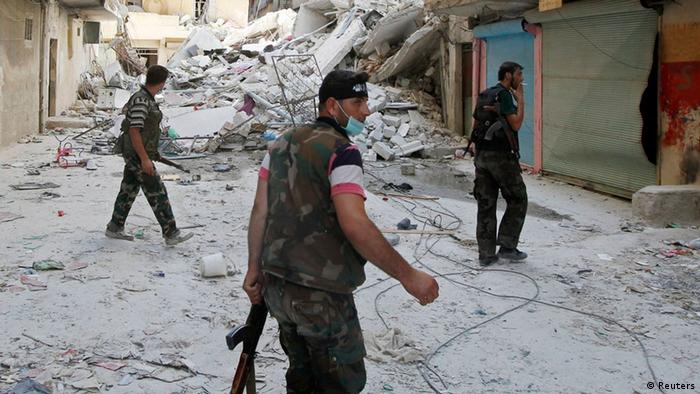 Syrien Rebellen Kämpfe 13.08.2012 (Reuters)