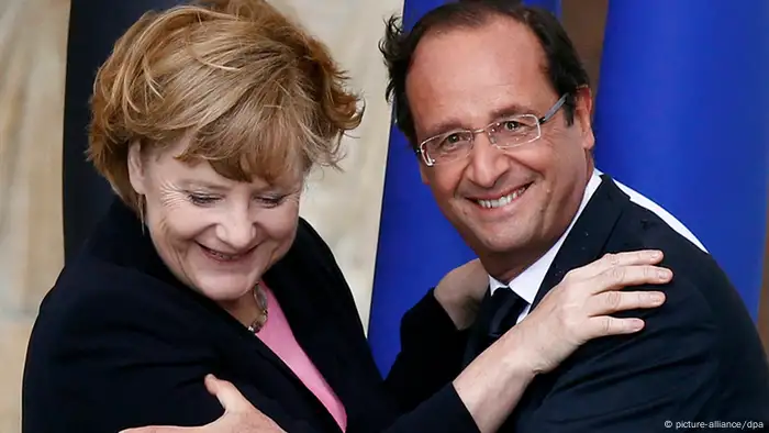 Francois Hollande und Angela Merkel (picture-alliance/dpa)