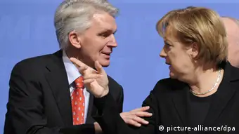 Angela Merkel und Josef Schlarmann