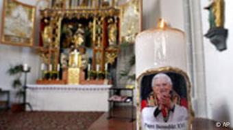 Papst Benedikt XVI in Bayern