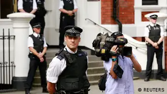Wikileaks Gründer Julian Assange Aufenthalt Botschaft Ecuador in London