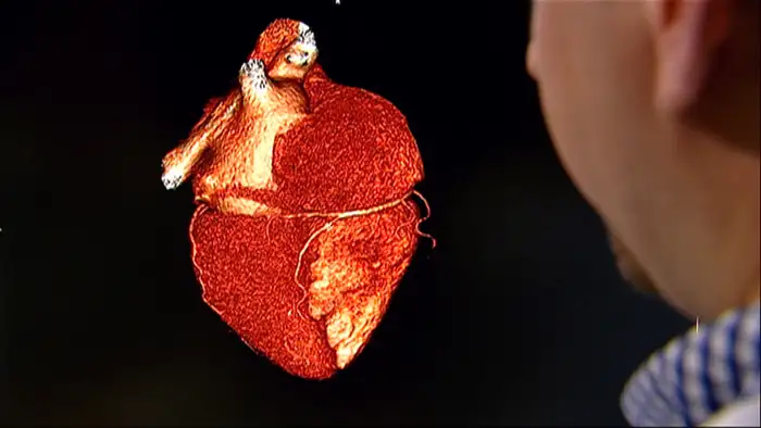 Imagen digital de un corazón.