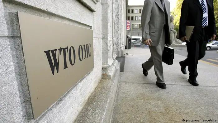 Welthandelsorganisation Sitz in Genf