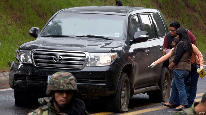 Mexiko Anschlag auf amerikanische Botschafter (AP)
