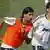 ARCHIV - Real Madrids Neuzugänge Mesut Özil (r) und Sami Khedira laufen am 19.08.2010 beim Training in Madrid. Der Titelkampf im spanischen Fußball zwischen den Erzrivalen FC Barcelona und Real Madrid trägt einen deutschen Akzent. In der neuen Spielzeit, die an diesem Samstag angepfiffen wird, stehen mit Mesut Özil und Sami Khedira erstmals seit 34 Jahren wieder zwei Deutsche im Kader von Real. EPA/José Huesca +++(c) dpa - Bildfunk+++