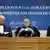 Drei Richter des Europäischen Gerichtshofes für Menschenrechte (Photo: AFP/FREDERICK FLORIN)