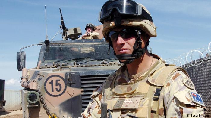 Afghanistan - australischer NATO-Soldat