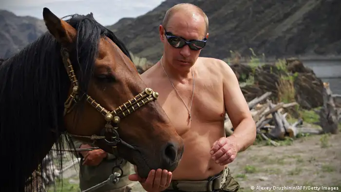 Wladimir Putin Urlaub in Sibirien 03.08.2009