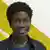 O estudante guineense Naloan Coutinho Sampa, que pela sétima vez apresenta as melhores notas do país. Foto: DW/Sansara Buriti, 29.08.2012, Brasilien