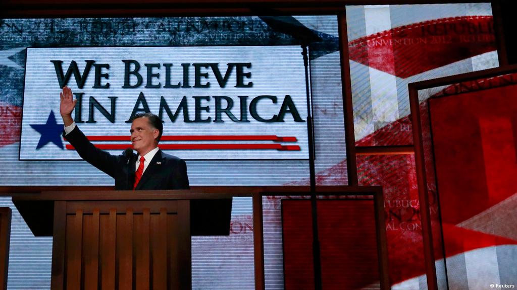 Mitt Romney Selamatkan Amerika Serikat Dunia Informasi Terkini Dari Berbagai Penjuru Dunia Dw 31 08 2012
