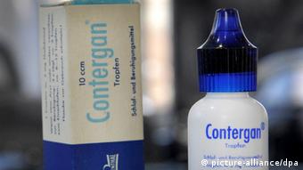 A package of thalidomide sold in Germany Photo: Frank Leonhardt dpa/lnw +++(c) dpa - Bildfunk+++ pixel