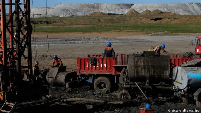Bergbau in der Mongolei