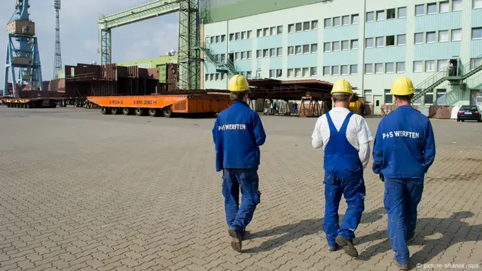 P+S-Werften in Stralsund