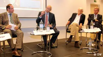 Christian F. Trippe, Daniel Dagan, Werner Sonne und Michael Konken (v.l.)