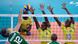 Die Sitzvolleyballer Ruandas im Spiel gegen Brasilien. Foto: Getty Images Die Sitzvolleyballer Ruandas im Spiel gegen Brasilien. Foto: Getty Images