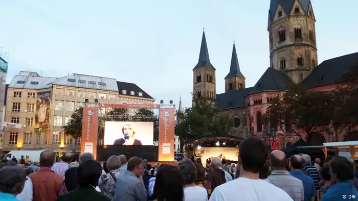 Public Viewing bei der Eröffnung des Beethovenfests Bonn 2011